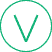 Vegetarian icon of a capital letter 'V' inside a circle.